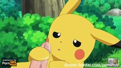 anthro handjob masturbation nintendo penis pikachu pink_cock pokemon tagme