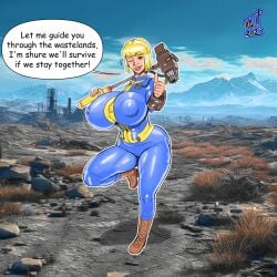 vault girl from fallout by iaaut