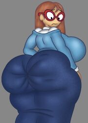1girls fat_ass glasses hyper hyper_ass hyper_breasts kindergarten_(game) kindergarten_3 large_ass long_hair ms._lovelett sonicboigoons tagme
