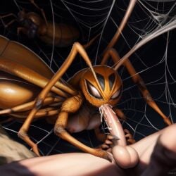 1boy abdomen abused_male ai_assisted ai_generated arachnid balls black_skin blowjob boobs breasts chitin claws cock_hungry cocksucking cum_in_mouth cumming_in_mouth dark dark_caves dominant_female ensnared erect_penis erection feeding_on_cum feeding_on_penis fellatio fellatio_domination fellatio_frenzy fellatio_horror fellatio_reverse_rape female_monster femdom forced_blowjob forced_fellatio forced_to_cum forced_to_ejaculate frenzy grotesque holding_penis horror human human_fellated human_penetrating insectoid large_abdomen light-skinned_male male monster_female monster_girl monster_on_male multi_limb oral oral_sex penis penis_consumed penis_in_mouth predatory_fellatio preying_on_penis raped_male reverse_forced_oral scary spider spider_girl spider_legs spider_web spider_woman spiderlike spiderweb spiderwoman teratophilia unwanted_fellatio web wetnightmare yellow_eyes yellow_skin