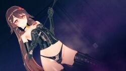 1girls 3d 3d_(artwork) 4k alluring ambiguous_pov angry_expression bangs black_bodysuit black_boots black_choker black_corset black_elbow_gloves black_panties bondage bondage_gear bondage_outfit breasts brown_hair butterfly_hairclip choker corset dark_room dominant dominant_female dominatrix dominatrix_outfit elbow_gloves female female_focus flower-shaped_pupils genshin_impact golden_penis hair_ornament hairpin high_boots holding_whip hoyoverse hu_tao_(genshin_impact) kksallyear koikatsu light-skinned_female light_skin long_hair long_twintails looking_at_viewer looking_at_you mihoyo panties penis_necklace pov pov_eye_contact red_eyes shiny_body shiny_outfit small_breasts smirking smirking_at_viewer tagme twintails very_long_hair very_long_twintails whip
