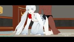 1boy 1boy1girl 1girls 3d 3d_(artwork) 3d_animation 3d_model animated ass_slap black_underwear blender blender_(artwork) blender_(software) blender_eevee blue_eyes classroom commission dark-skinned_male doggy_style fedora flynt_coal huge_cock interracial light-skinned_female light_skin long_ponytail marcovee4 mmd mp4 paid_reward pale-skinned_female partially_clothed ponytail public rwby self_upload small_breasts sound sound_effects speedo sunglasses tagme uncensored vaginal_penetration video weiss_schnee weiss_schnee_(vale) white_hair