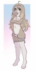 absurd_res accessory ahoge angry annoyed anthro berketex blush bodily_fluids body_blush bow_ribbon breasts buckteeth cheek_tuft chest_tuft clothed clothing cowlick crossed_arms cum cum_in_hair cum_on_accessory cum_on_face cum_on_glasses disgust domestic_rabbit eyewear facial_tuft female floppy_ears flower flower_in_hair frilly full-length_portrait fur genital_fluids genitals glasses gradient_background gradient_ears gradient_hair grey_eyes hair hair_accessory hair_bow hair_ribbon hairclip heart_accessory hi_res inner_ear_fluff innie_vulva lagomorph leg_tuft legwear leporid lop_ears lop_rabbit mammal medium_breasts moon_accessory multicolored_body multicolored_fur nipples oryctolagus panties panties_down partially_clothed pink_nipples pink_nose plant portrait rabbit ribbons simple_background solo tan_body tan_fur teeth thigh_highs thigh_tuft tuft two_tone_body two_tone_fur underwear underwear_down vulva vulva_blush white_body white_clothing white_fur white_inner_ear_fluff white_legwear white_panties white_thigh_highs white_underwear