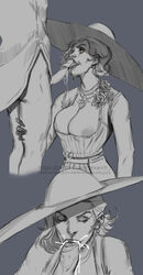 alcina dimitrescu from capcom by exarch