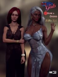 2girls 3d big_ass big_breasts big_thighs breasts brown-skinned_female brown_body brown_skin chest curvaceous curvy curvy_figure dark-skinned_female dark_skin digital_media_(artwork) female hent hips homo_superior hourglass_figure huge_ass huge_breasts huge_thighs jean_grey large_ass large_breasts large_thighs light light-skinned_female light_skin marvel marvel_comics marvel_girl mature mature_female mutant mutant_(marvel) ororo_munroe red_hair slim_waist storm_(x-men) thick thick_hips thick_legs thick_thighs thighs voluptuous waist white_hair wide_hips x-men