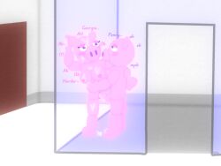 2d aged_up bathroom behind_glass brother brother_and_sister cum cum_inside furry georgie_(piggy) incest moaning penny_(piggy) piggy_(game) roblox shower sister straight unknown_artist