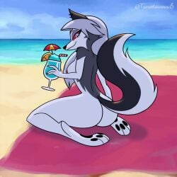 1080p 1girls 2d 2d_(artwork) 2d_animation accurate_art_style alternate_version_available animated areola areolae ass beach beach_background big_ass big_breasts breasts bubble_ass bubble_butt canid canid_demon cocktail curvaceous curvaceous_female curvaceous_figure curves curvy curvy_body curvy_female curvy_figure curvy_hips female female_focus female_only fur furry furry_only hellaverse hellhound helluva_boss jiggle jiggling jiggling_breasts loona_(helluva_boss) loop looping_animation medium_breasts nipple_piercing nipples nude nude_female open_legs pierced_nipples piercing piercings presenting presenting_ass presenting_pussy pussy pussy_lips red_eyes red_sclera shaved_crotch shaved_pussy short_playtime sitting smile smiling smirk smirking spread_legs spreading tail tangeluscious tease teasing thick_ass thick_thighs tongue tongue_out vagina