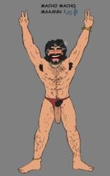 dilf drunk gay hairy hairy_male human human_male human_only male male_only old_male older_male original_character penis penis_out penis_peek peperonpomo solo solo_focus solo_male underwear underwear_only