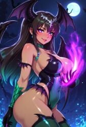 ai_art ai_generated morrigan_aensland morrigan_aensland_(cosplay) tagme video
