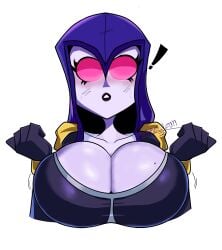 big_breasts clash_of_clans clash_royale huge_breasts surprised witch_(clash_of_clans) witch_(clash_royale)