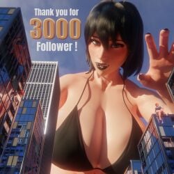 3d 3d_(artwork) 3girls ben_10 big_breasts black_hair black_hair_female blue_eyes blue_eyes_female breasts crossover dbhfrost extreme_size_difference fangs foster's_home_for_imaginary_friends frankie_foster giant_female giant_woman giantess ginger ginger_hair gwen_tennyson hotel_transylvania huge_boobs huge_breasts human human_female light-skinned_female light_skin looking_at_another looking_at_viewer mavis_dracula monster monster_girl orange_hair orange_hair_female red_hair red_hair_female redhead_female scrag_mavis size_difference thick_thighs thighs vampire vampire_fangs vampire_girl