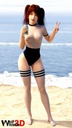 1girl 1girls 3d beach big_ass big_breasts big_thighs breasts bust busty curvaceous curvy curvy_figure female female_focus female_only hips huge_ass huge_breasts kujikawa_rise large_ass large_breasts mature mature_female persona persona_4 slim_waist thick thick_hips thick_legs thick_thighs thighs voluptuous waist wide_hips wolfwhistle3d