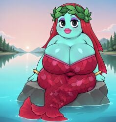 1girls ai_generated animated anthro bbw big_breasts big_lips bouncing_breasts chubby chubby_female cleavage colored_skin dress fat female furry furry_female huge_breasts huge_lips jiggling_breasts lochlady makeup mario_(series) nintendo overweight pink_lips pink_lipstick plump seductive seductive_smile solo super_mario_odyssey tagme video yeta2