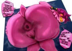 1girls anthro anus ass ass_focus bent_over big_ass bottom_heavy bottomless bottomless_female bubble_butt deltarune dialogue fat_ass female female_only femdom freckles furry furry_only huge_ass large_ass massive_ass musk musk_clouds pinkybop presenting presenting_hindquarters pubic_hair pussy smile smug solo spread_ass spreading susie_(deltarune) sweat sweatdrop sweaty_ass talking_to_viewer text thick_ass thick_thighs thunder_thighs wide_hips