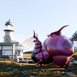 1boy 3d 3d_(artwork) ass big_ass bug colossal_ass dumptruck_ass enormous_ass fat_ass_feral feral feral_only furry gigantic_ass huge_ass hyper hyper_ass large_ass male massive_ass nintendo non-humanoid pokemon quadruped scolipede shorksenjoyer thick_thighs video_game_character walking wide_hips
