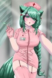 diannigi_arts fanart indie_vtuber mintzey_moon nurse vtuber