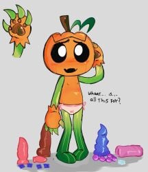 about_to_be_raped codslasher condom condoms confused confusion cub cute_underwear dandy's_world gourdy_(dandy's_world) innocent innocent_expression nipples pink_underwear sex_toy sex_toys sex_toys_everywhere toys underwear