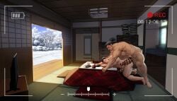 2boys abs all_fours armpit_hair ass bara beard beefy biceps big_glans big_penis blush brown_hair ceiling ceiling_light censor_bar censored censored_penis completely_nude daddy dark_penis dark_room dilf doggy_style drawer duo erection foreskin foreskin_folds from_behind from_behind_position gay hi_res huge_cock hunk imminent_anal imminent_penetration imminent_sex japanese_house kotatsu leg_hair long_penis male male/male male_only manly mature_male morning muscles muscular muscular_arms muscular_ass muscular_back muscular_legs muscular_male muscular_thighs nude nullqllun original original_character pecs penis penis_bigger_than_head penis_size_difference pointless_censoring quadriceps recording red_glans retracted_foreskin short_hair size_difference snow snowing spread_legs sunlight tatami thick thick_arms thick_legs thick_penis thick_thighs tough_guy triceps uncircumcised uncut veiny_penis winter yaoi