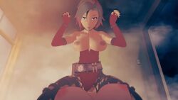 1futa 1futa1girl 1girl 1girls 3d 3d_animation 3d_model animated arm_sleeves black_hair bunny_ears bunny_girl bunny_pose bunnysuit dark-skinned_female dark_skin dezerbitch futa_on_female futanari goth goth_girl large_breasts longer_than_10_seconds on_top red_hair ruby_rose rwby shorter_than_30_seconds shorter_than_one_minute silver_eyes stockings sweat sweatdrop tagme video