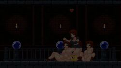 1girls artist_request assertive_female assertive_futa blonde_hair brown_hair copyright_request cum cum_in_mouth cum_in_pussy demon_sperm ejaculation fellatio female futa_on_female futa_sans_balls futadom futanari game_cg gameplay happy happy_sex human long_hair m.u.g.e.n masturbation multiple_futa nude on_back orgasm penis possible_impregnation sex sound source_request spitroast tagme vaginal_penetration video wanting_more