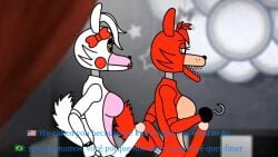 2futas1girl animated animatronic anthro bonnie_(disembowell) cartoons chica_(disembowell) cum cum_inside dialogue draw five_nights_at_freddy's five_nights_at_freddy's_2 foxy_(disembowell) foxy_(fnaf) freddy_(disembowell) futanari hook_hand human mangle_(disembowell) mangle_(fnaf) pro robot robot_girl scottgames tagme toy_bonnie_(fnaf) toy_chica_(fnaf) toy_freddy_(fnaf) video