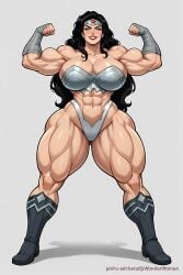 1girls abs ai ai_generated amazon amazonian big_breasts black_hair blue_eyes boots cleavage confident confident_female curvy curvy_body curvy_female curvy_figure dc dc_comics diana_of_themyscira diana_prince dominant dominant_female dommy_mommy extreme_muscles female female_only flexing flexing_arms flexing_bicep full_body grey_boots grey_bra heel_boots huge_biceps huge_breasts huge_muscles huge_thighs hyper_muscles large_breasts large_thighs lipstick long_hair looking_at_viewer massive_muscles massive_thighs mostly_nude mostly_nude_female muscle muscle_mommy muscles muscular muscular_arms muscular_biceps muscular_female muscular_legs muscular_shoulders muscular_thighs posing powerful powerful_female red_lipstick ripped_abs ripped_muscles silver_bra six_pack skimpy skimpy_armor skimpy_clothes skimpy_outfit smile smiling smiling_at_viewer solo solo_female superheroine tall tall_female thick_thighs thunder_thighs toned_abs very_muscular wavy_hair wide_hips wonder_woman