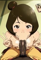 about_to_cum ai_generated air_nomad akaz123 avatar_the_last_airbender being_recorded blowjob blowjob_face blowjob_pov blush brown_eyes brown_hair brown_penis cock_gobble cock_hungry cock_worship double_v hairbun horny_female hungry_mouth imminent_ejaculation jinora kneeling kneeling_oral_position large_penis looking_at_viewer peace_sign perky_breasts perky_nipples short_hair sloppy_blowjob sloppy_fellatio small_breasts sweaty_body sweaty_breasts the_legend_of_korra thick_penis vacuum_blowjob vacuum_fellatio vacuum_suck veiny_penis wanting_cock wanting_cum