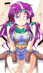 cum d_kurouri faris_scherwiz female final_fantasy final_fantasy_five final_fantasy_v headband human male purple_eyes purple_hair straight