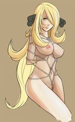 cynthia (pokemon) from game freak by magicalpokemontour