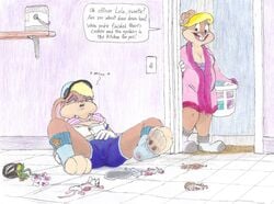 2020 2020s 2girls accurate_art_style ahe_gao anthro basement being_watched bikini blonde_hair blood bloodstains blue_bottomwear bodily_fluids bottomwear bottomwear_masturbation bra breasts bugs-bunny_(artist) clothed clothed_masturbation clothing crush daughter death dirty_feet dirty_socks duo duo_female english_text female female_ejaculation female_orgasm feral flower foot_fetish footwear footwraps genital_fluids girly_girl gloves gore group hair hi_res lagomorph leg_warmers legwear leporid lola_bunny looking_at_another looney_tunes lying male mammal masturbation moan moaning moderate_tomboy mother mother_and_child mother_and_daughter mouse murid murine nipple_outline on_back open_clothing open_shirt open_topwear orgasm parent parent_and_child patricia_bunny pinky pinky_(warner_brothers) pinky_and_the_brain plant pussy_juice pussy_juice_stain rabbit robe rodent sciurid shirt shorts socks squirting squirting_in_bottomwear stocky string_bikini swimsuit swimwear text the_looney_tunes_show tomboy topwear traditional_media_(artwork) uniform warner_brothers western_art western_cartoon wet wet_clothing white_gloves