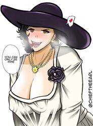 alcina dimitrescu from capcom by chieftheearl