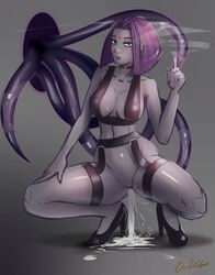 1girls breasts clothing consensual_tentacle_sex consensual_tentacles cum cum_in_pussy cum_inside dc dc_comics dr.welps female purple_tentacles pussy rachel_roth raven_(dc) short_hair spread_legs teen_titans tentacle