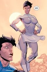 1boy 1futa anissa breasts cliff_rathburn comic_edit cougar edited female female_rapist futa_with_male futanari image_comics invincible john_rauch male_rape_victim mark_grayson milf older_woman_and_younger_boy ryan_ottley short_hair