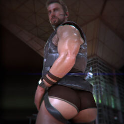 chris redfield from resident evil