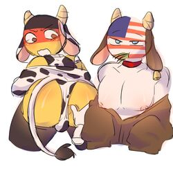 2 ass ass_grab boys countryhumans cows gay german_flag germany germany_(countryhumans) male tagme united_states_of_america_(countryhumans)