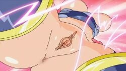 angel_blade angel_blade_(character) angel_blade_punish animated anus areolae ass bouncing_ass bouncing_breasts breasts brown_hair helmet hentai_series hips huge_breasts large_ass medium_breasts moena_shinguuji navel nipples nude screencap shaved_crotch shaved_pussy sound thick_thighs thighs transformation uncensored vagina video wide_hips