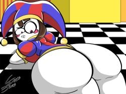 pomni from glitch productions by sansface