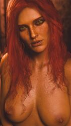 triss merigold from cd projekt red by thiccboysteven