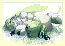 ass completely_nude completely_nude_female egocider four_arms insect_girl insect_humanoid juniper_(egocider) juniper_actias moth_girl moth_humanoid tagme vtuber