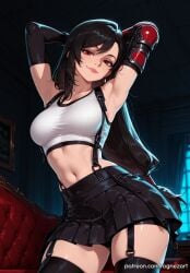 tifa lockhart from final fantasy by rognezart