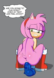 amy rose from sega by digitalkaiju