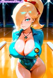 princess rosalina from mario (series) by king ai