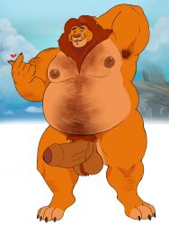 mufasa from disney by sato leone