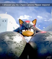 shadow the hedgehog from idw publishing by polygone arts