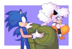 lanolin the sheep from sonic (series) by zaemonbrap