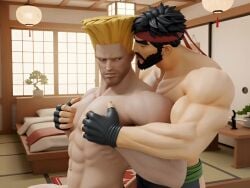 2boys 3d abs ai ai_animated ai_animation ai_assisted ai_video ai_voice_acted animated bara beard biceps big_ass big_butt big_hair blender capcom close_up cowboy_shot fortnite fortnite:_battle_royale from_behind gay gay_sex grabbing_pecs guile hachimaki headband headwear in_arms juicy_bara kissing male male/male male_focus male_nipples male_only muscle_worship muscles muscular muscular_male pecs penis penis_out_of_frame render ryu_(street_fighter) sound street_fighter tagme teasing video yaoi