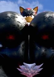 shadow the hedgehog from idw publishing by polygone arts