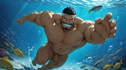 monkey d garp from one piece by stubblehunk