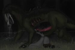 scp-682 from mythology by corvidtree