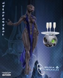 female sangheili from halo (game) by lewdxcube